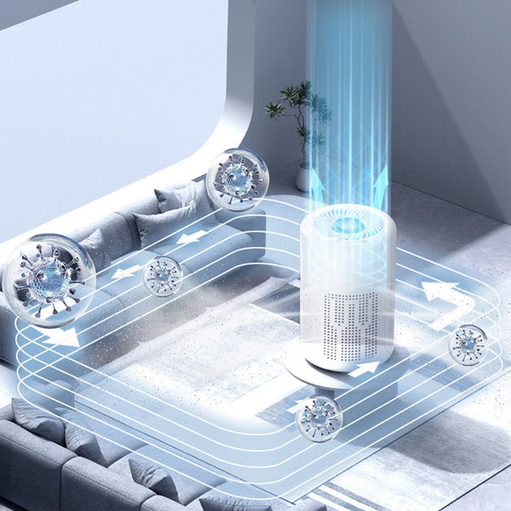 Smart Portable Quiet Air Purifier