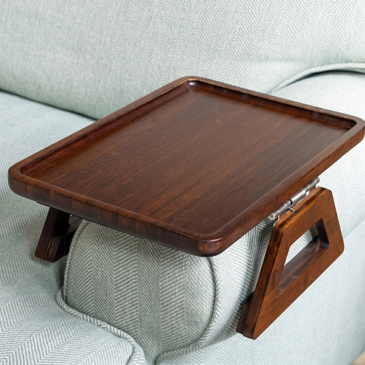 Sofa Armrest Tray - Folding Stand Table