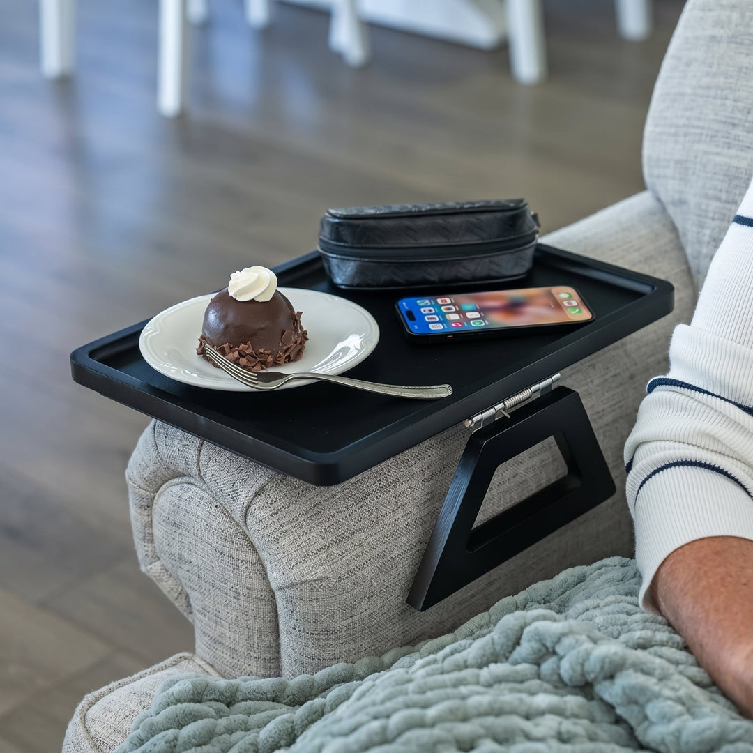 Sofa Armrest Tray - Folding Stand Table