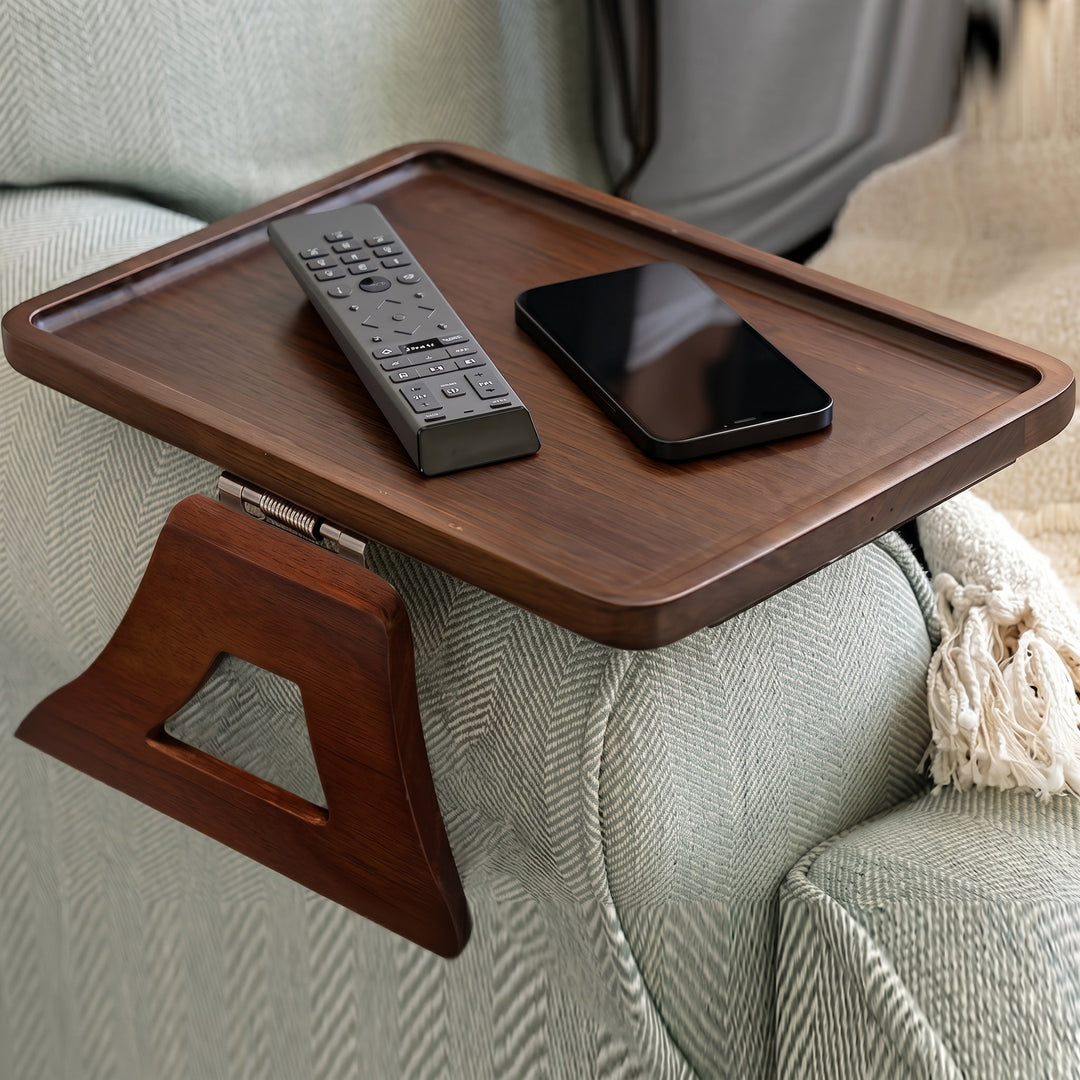 Sofa Armrest Tray - Folding Stand Table