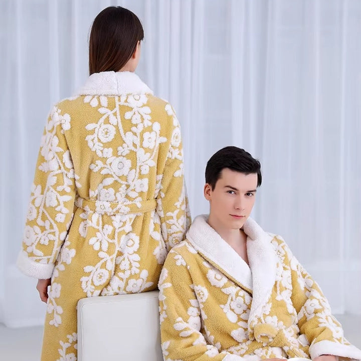 Solane Luxe Jacquard Bathrobe