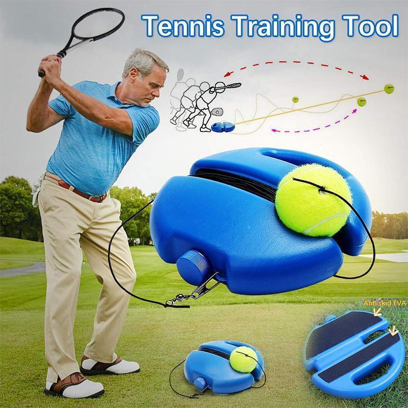 Solo Tennis Practice Rebounder Trainer