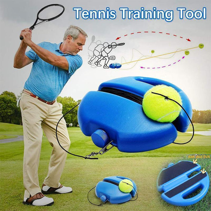 Solo Tennis Practice Rebounder Trainer