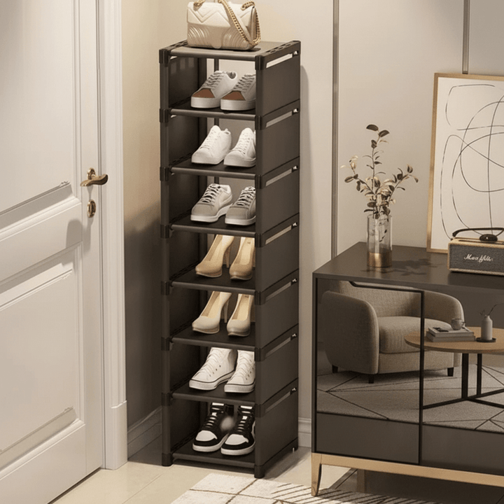 SPACERACK – Space-Saving Shoe Rack for Corners &amp; Small Spaces