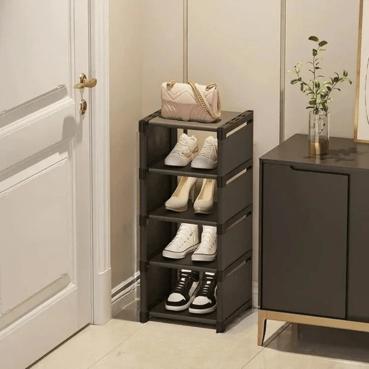 SPACERACK – Space-Saving Shoe Rack for Corners &amp; Small Spaces