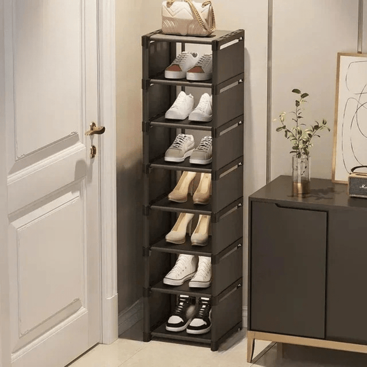 SPACERACK – Space-Saving Shoe Rack for Corners &amp; Small Spaces