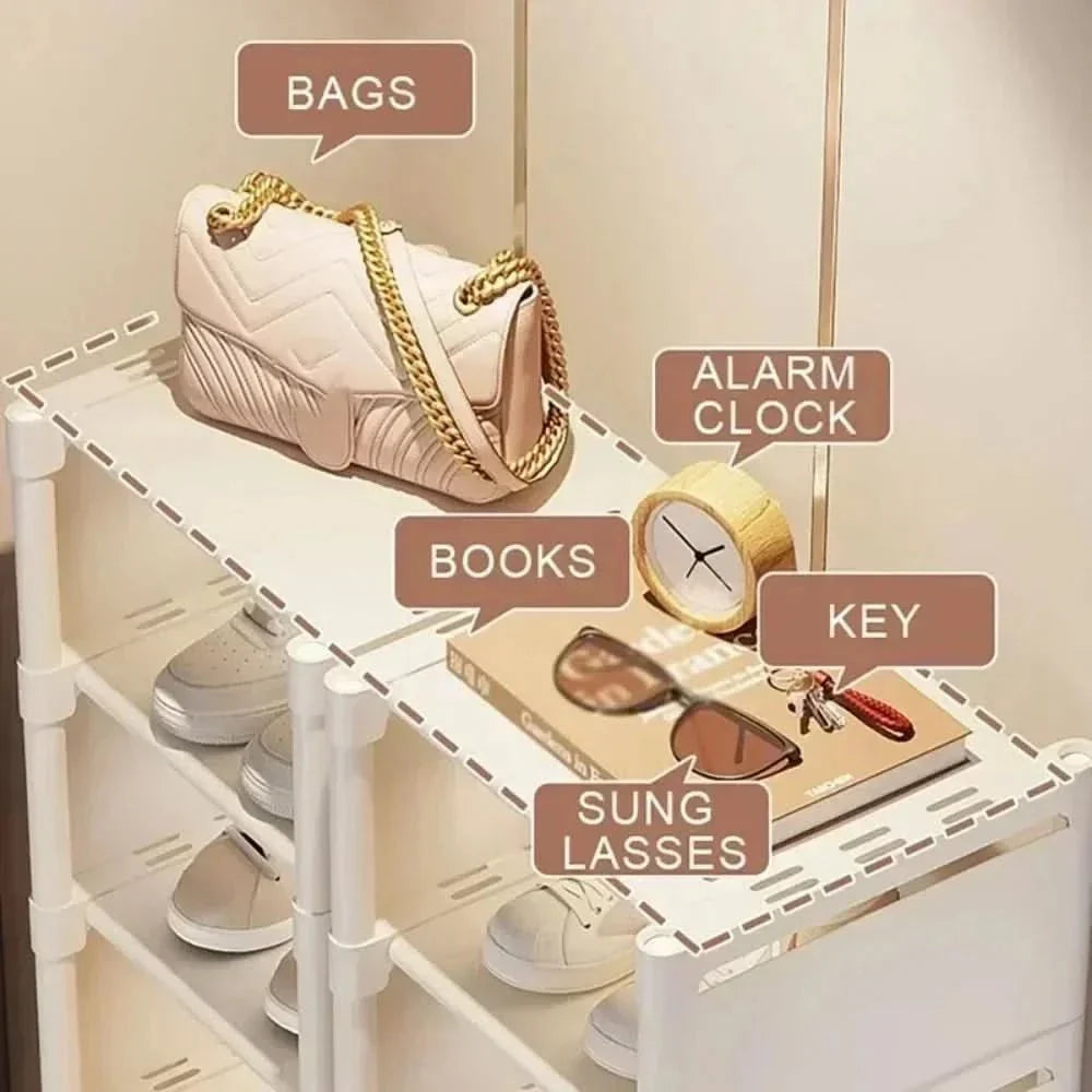 SPACERACK – Space-Saving Shoe Rack for Corners &amp; Small Spaces
