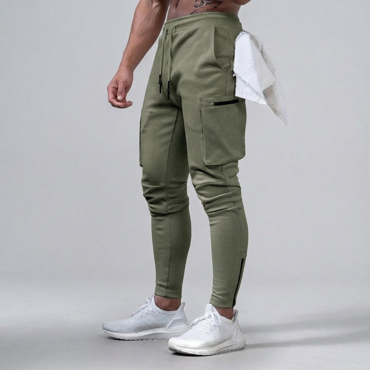 Sporty Tapered Training Trousers