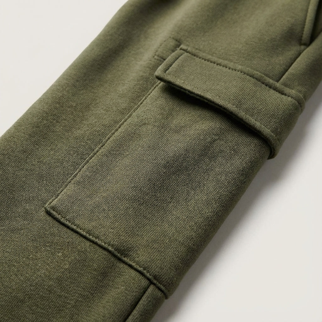 Sporty Tapered Training Trousers
