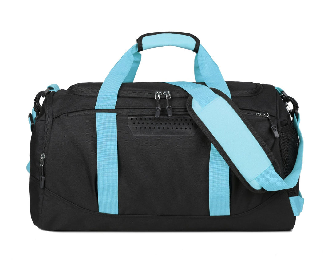 Sporty Travel Bag with Insulated Interior Compartment