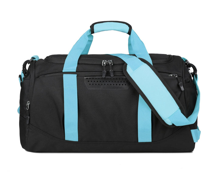 Sporty Travel Bag with Insulated Interior Compartment