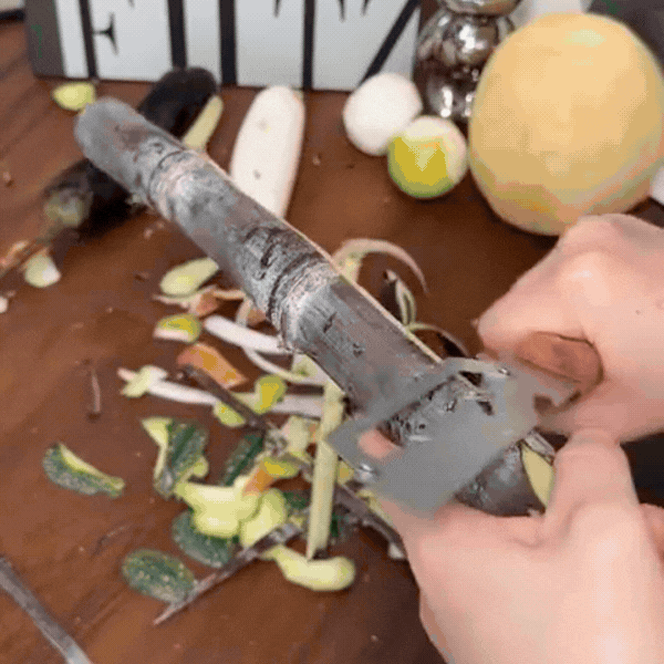 Stainless Steel Precision Peeler with Bottle Opener