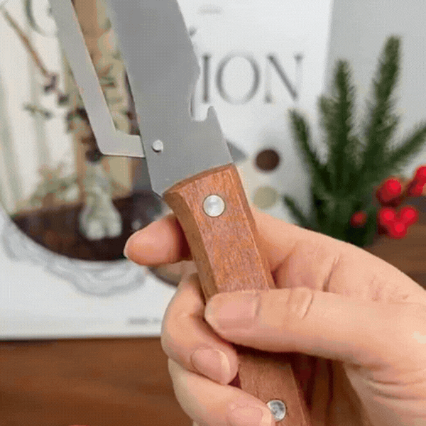 Stainless Steel Precision Peeler with Bottle Opener