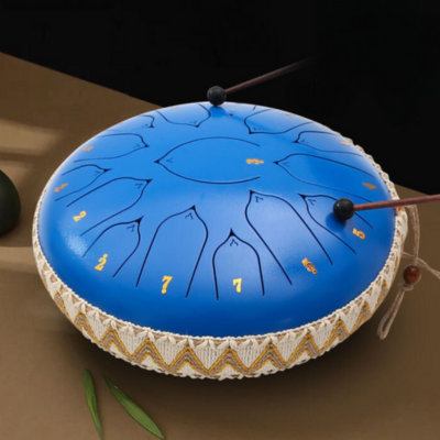 Steel Tongue Drum for Meditation, Yoga, and Relaxation