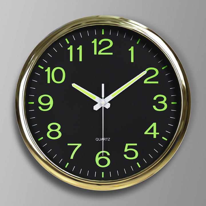Stylish Large Wall Clock with Light Effect Treviq