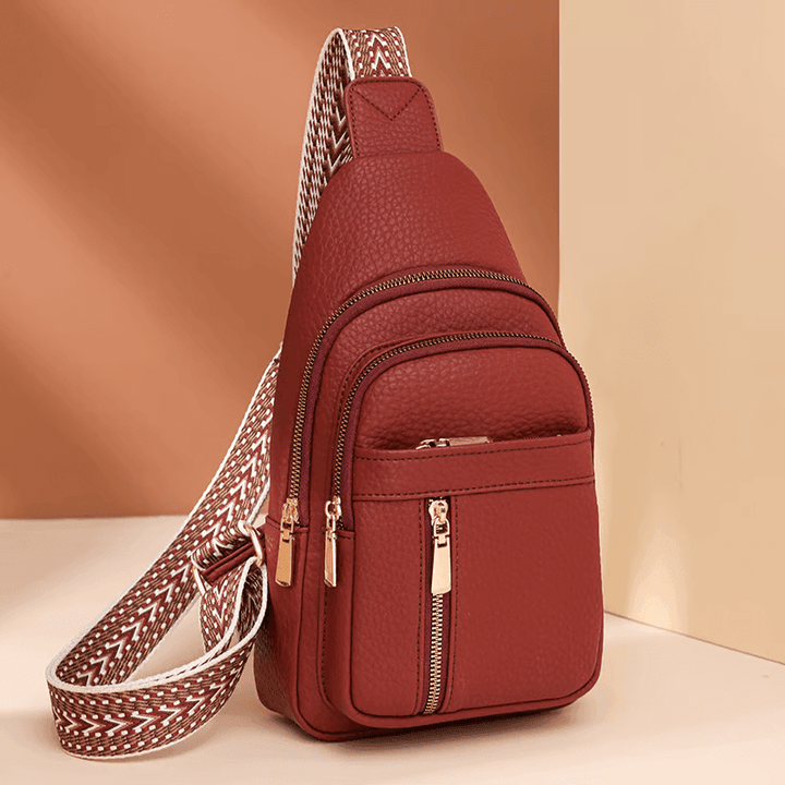 Stylish Leather Shoulder Bag for Elegant Women