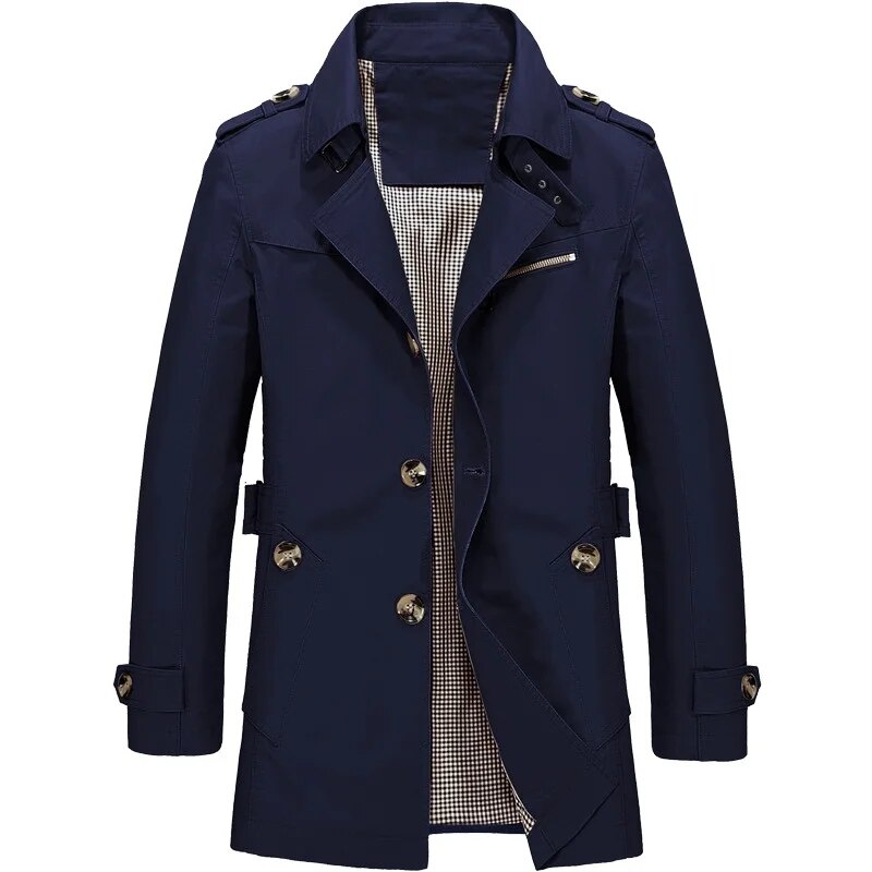 Stylish Long Trench Coat