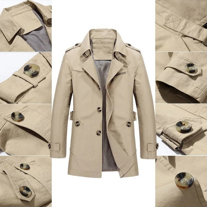 Stylish Long Trench Coat