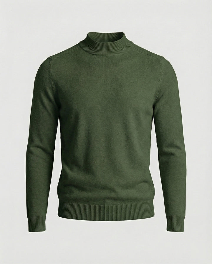 Stylish Merino Wool Turtleneck Sweater