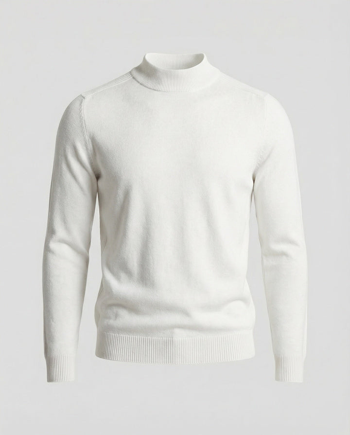 Stylish Merino Wool Turtleneck Sweater