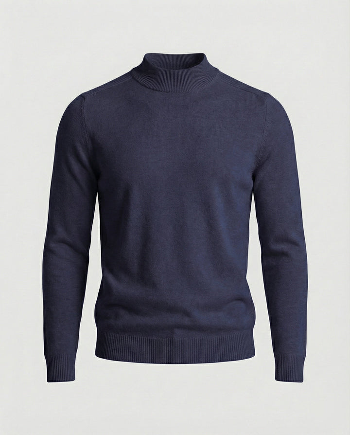 Stylish Merino Wool Turtleneck Sweater