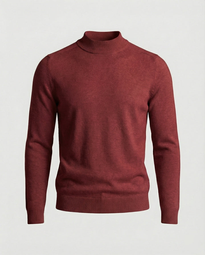Stylish Merino Wool Turtleneck Sweater