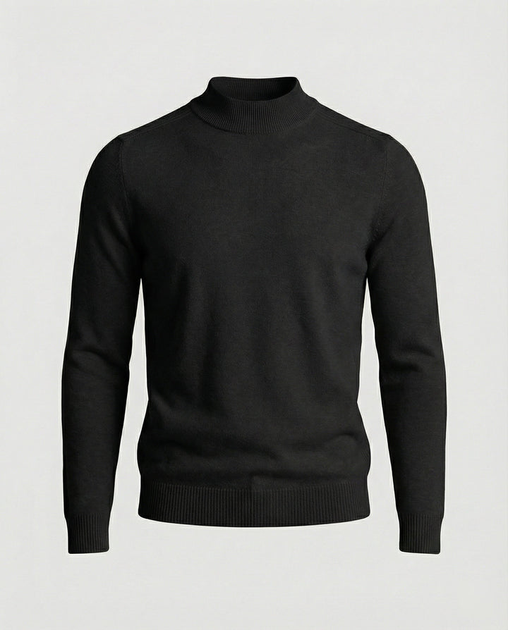 Stylish Merino Wool Turtleneck Sweater