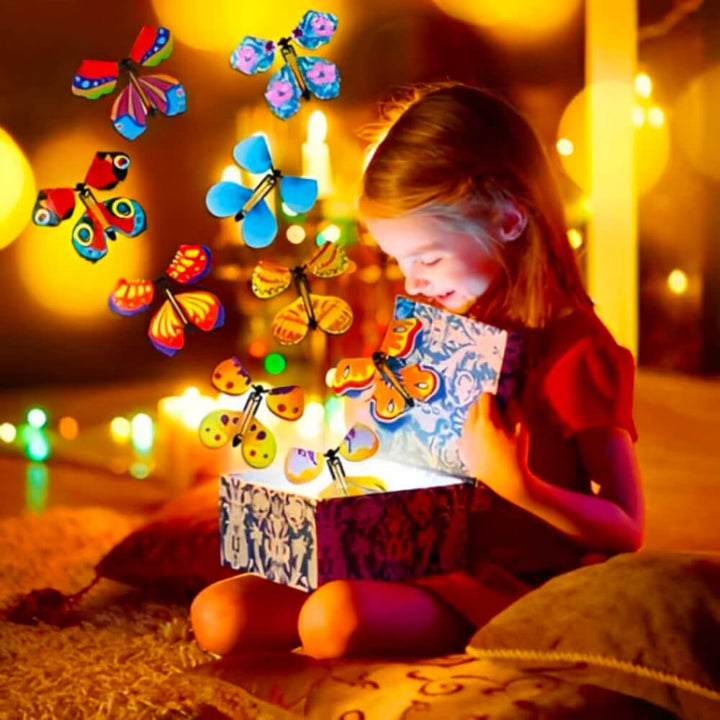 Surprise Explosion Gift Box with 5 Flying Butterflies