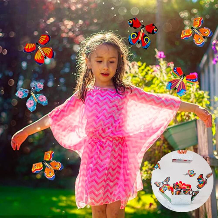 Surprise Explosion Gift Box with 5 Flying Butterflies