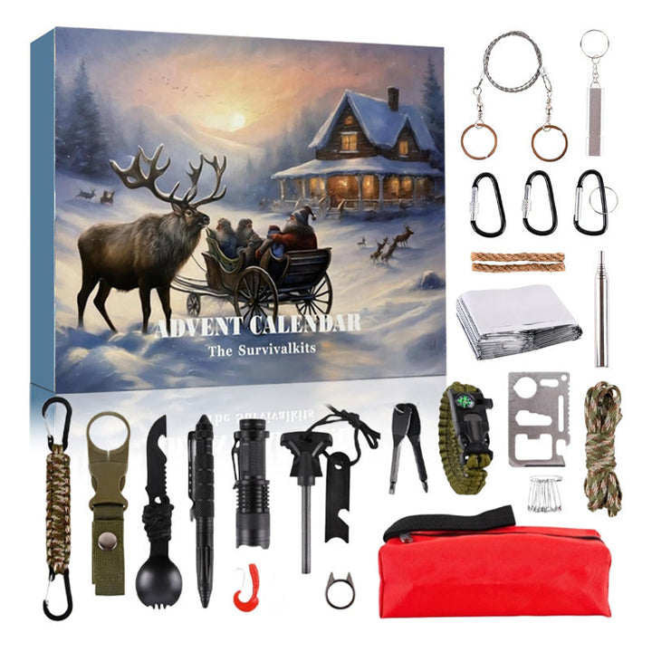 Survival Kit Advent Calendar - Multifunctional Tools