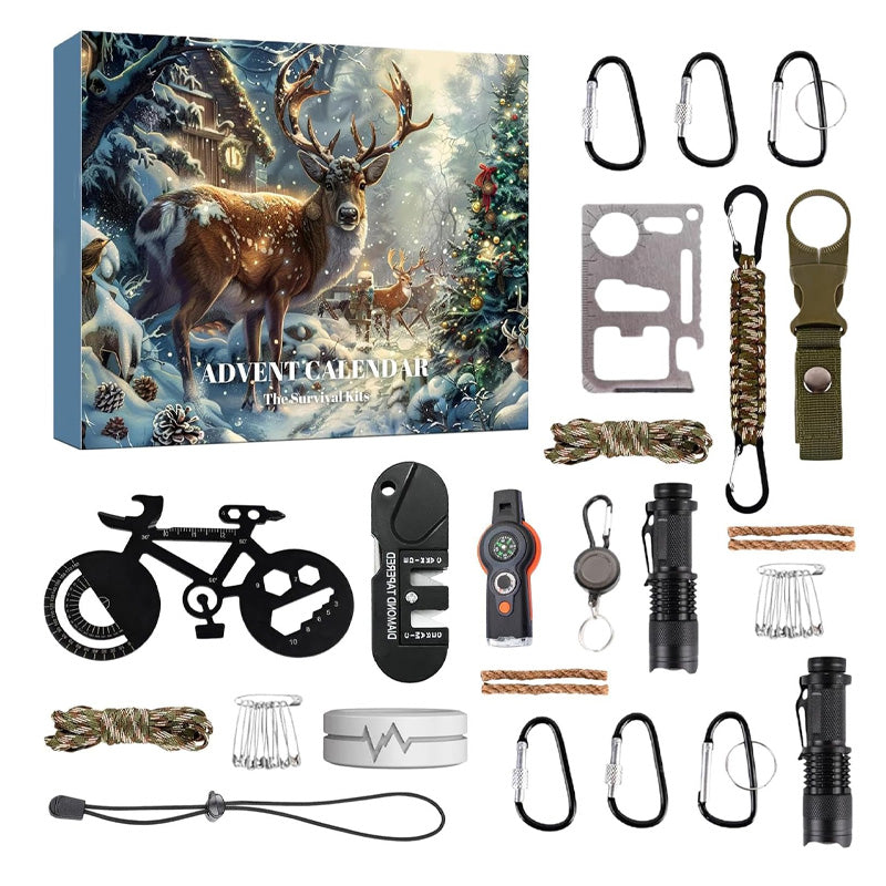 Survival Kit Advent Calendar - Multifunctional Tools