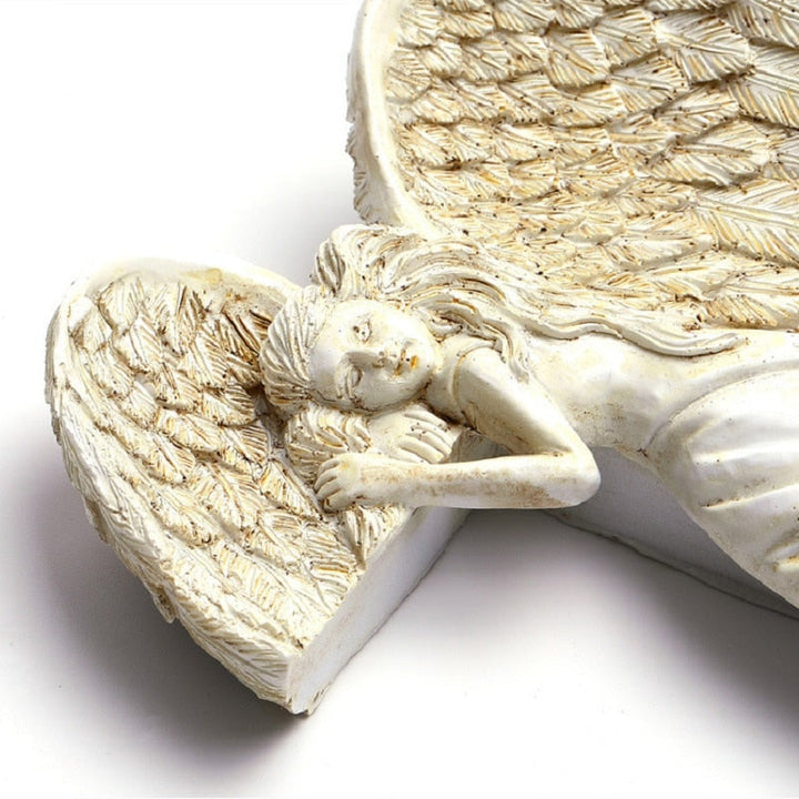 Sweet Angel Door Frame Corner Figurine