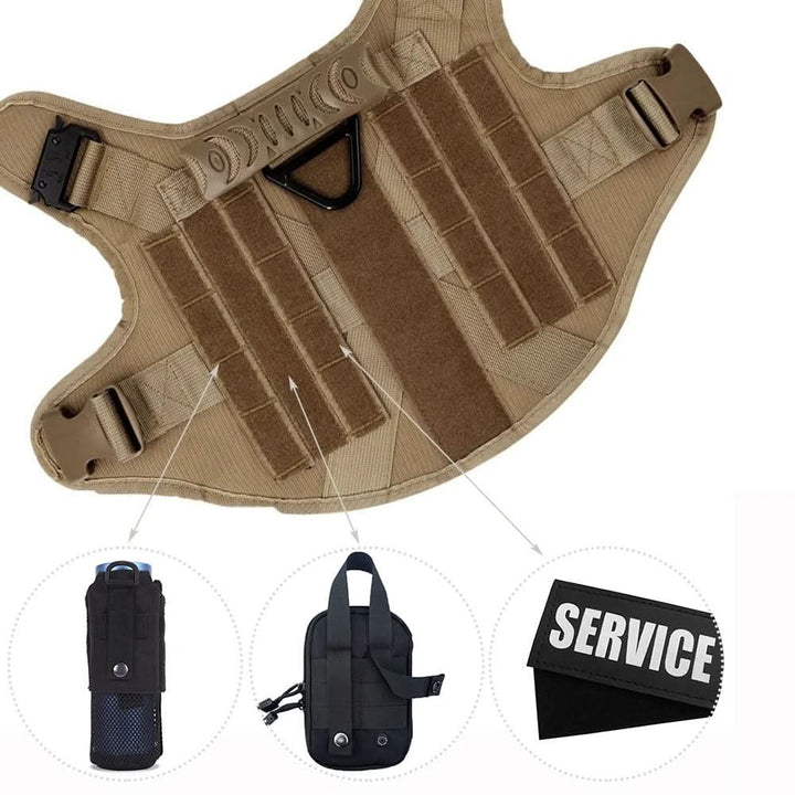 TACTICALK9 – Durable Dog Harness for Maximum Control &amp; Comfort