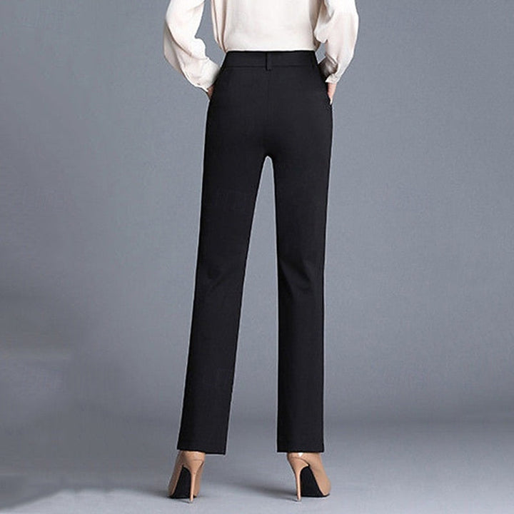 Tailored Straight-Leg Trousers