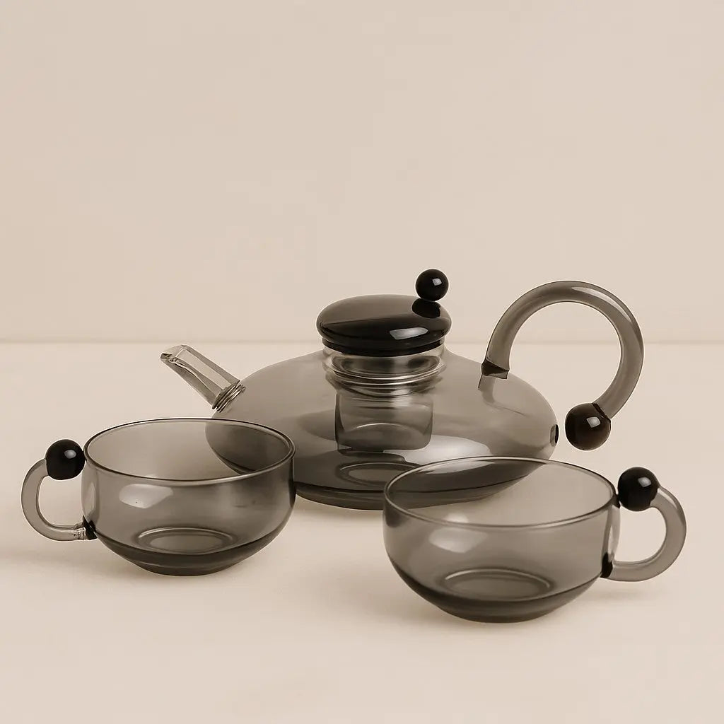 Teapot Set with Infuser Filter