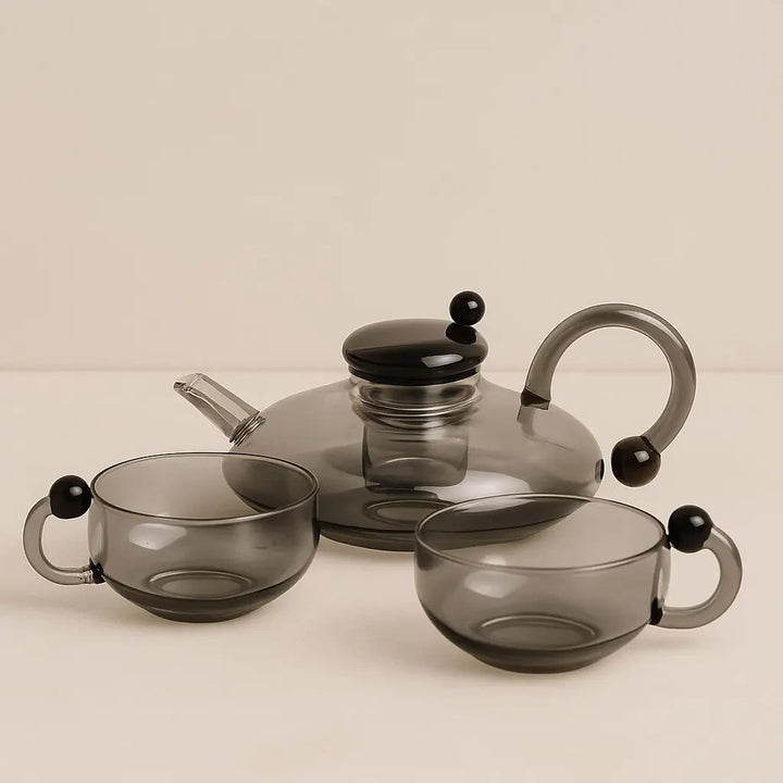 Teapot Set with Infuser Filter