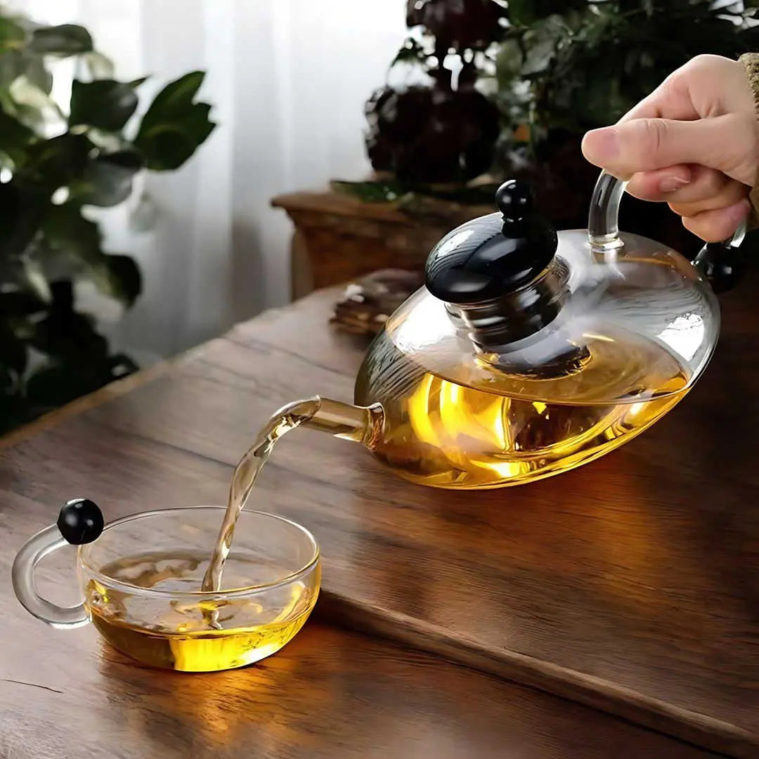 Teapot Set with Infuser Filter