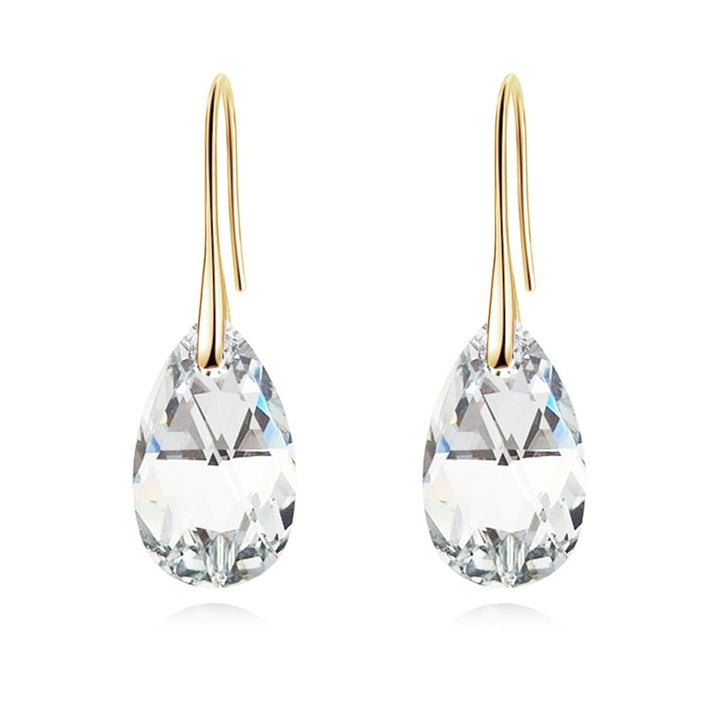Teardrop Crystal Earrings