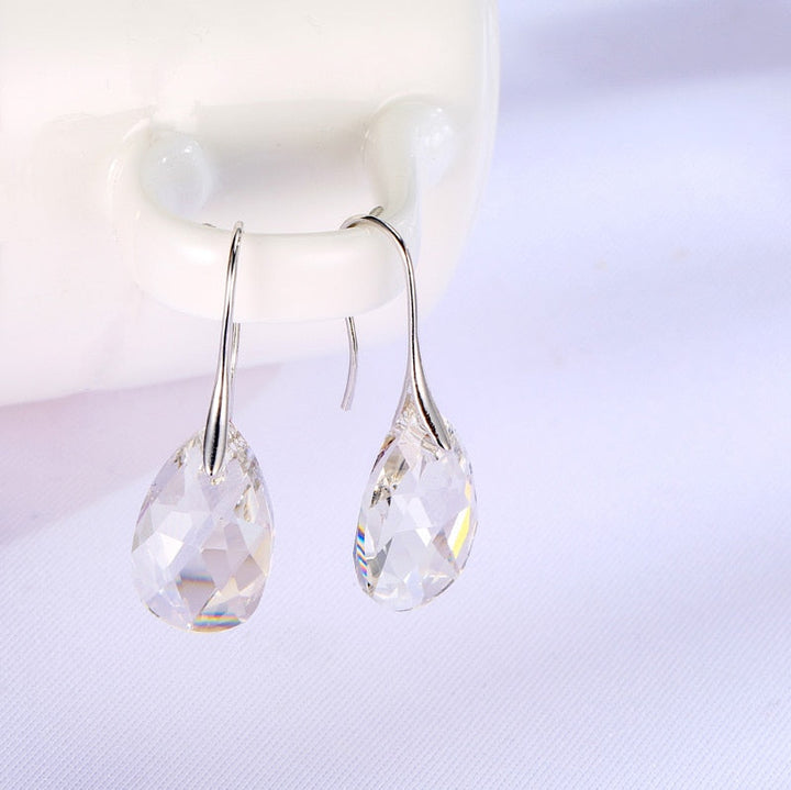 Teardrop Crystal Earrings