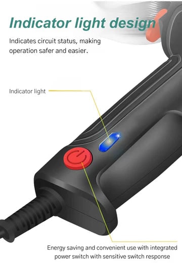 Temperature-Controlled Soldering Iron and Wire for Electronics and Circuit Boards