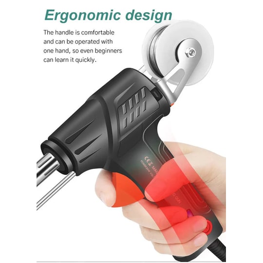 Temperature-Controlled Soldering Iron and Wire for Electronics and Circuit Boards