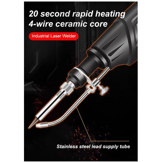 Temperature-Controlled Soldering Iron and Wire for Electronics and Circuit Boards