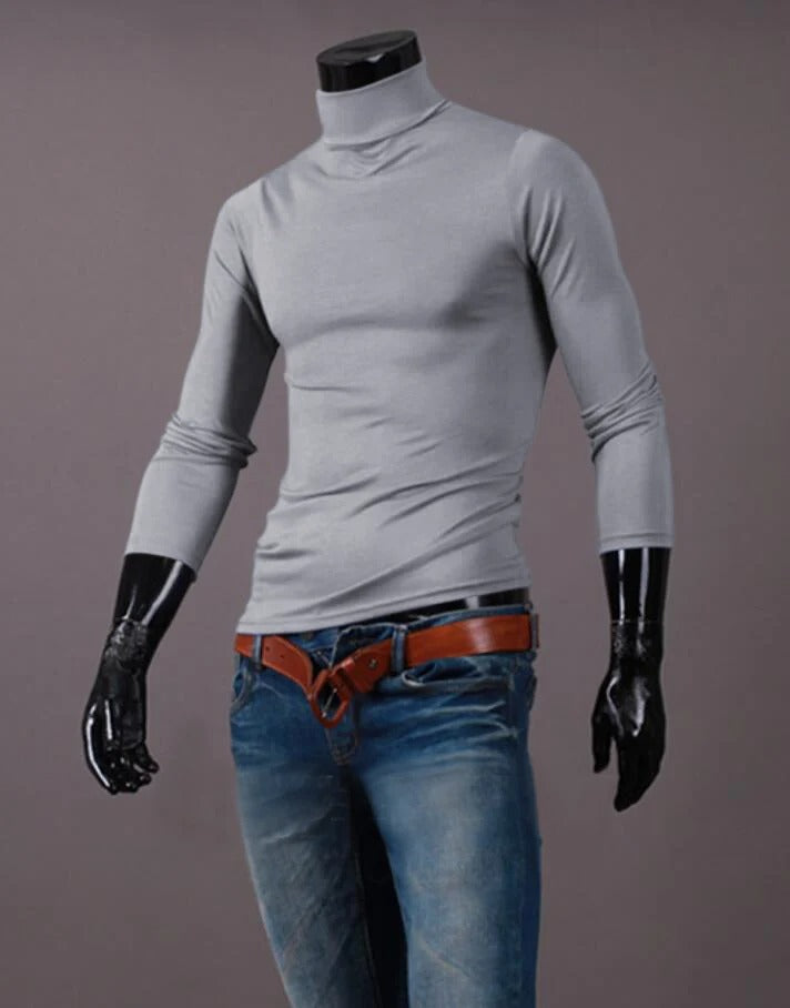 Thermal Shirt with High Neck for Men
