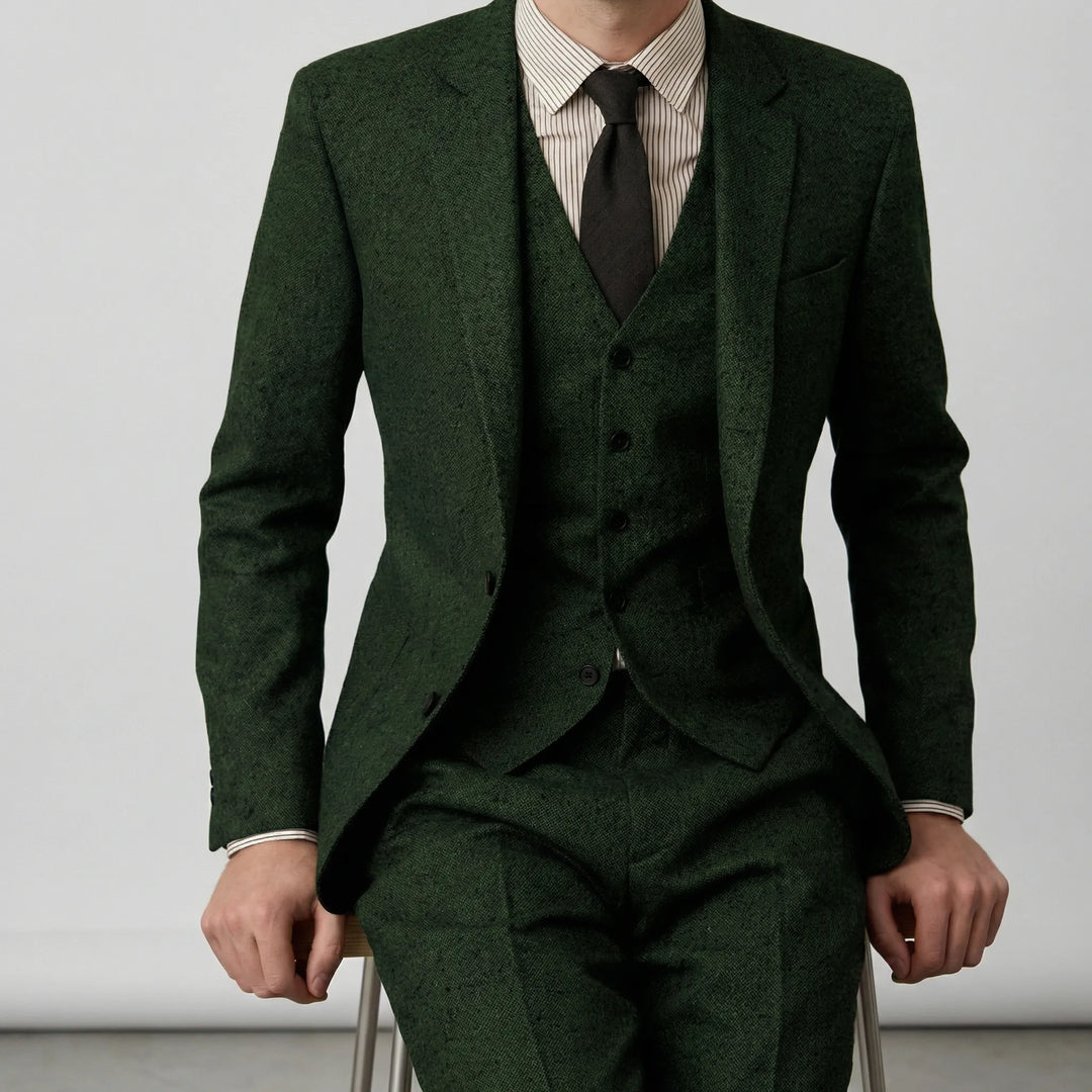 Three-Piece Slim Fit Suit