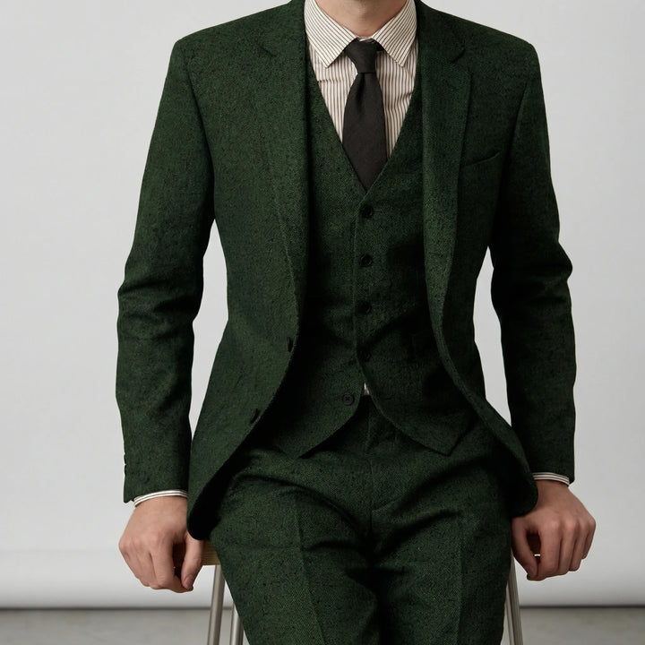 Three-Piece Slim Fit Suit