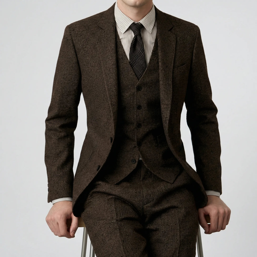 Three-Piece Slim Fit Suit