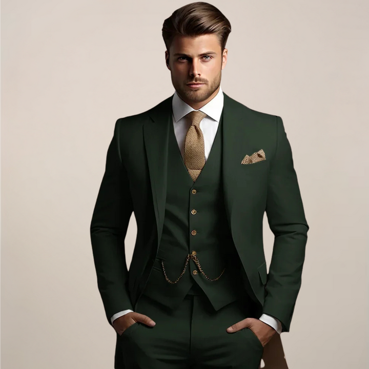 Three-Piece Slim Fit Suit