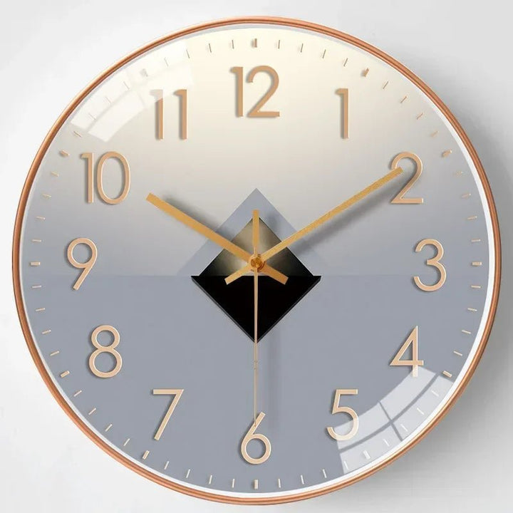 TICKLESS – Silent wall clock with minimalist dial and elegant finish