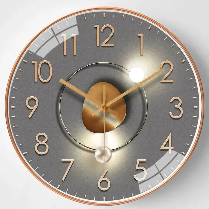 TICKLESS – Silent wall clock with minimalist dial and elegant finish