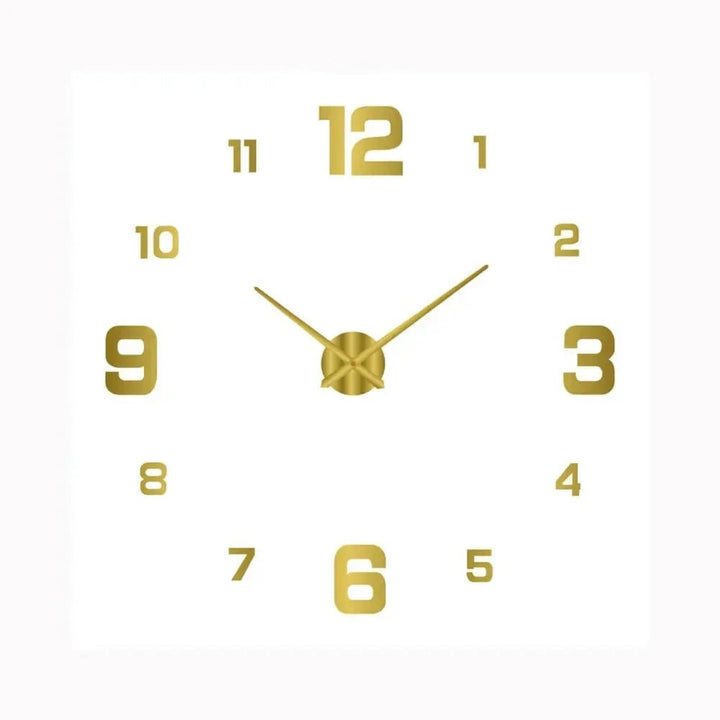 TICKLESS – Silent wall clock with minimalist dial and elegant finish